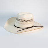 Sombrero Vaquero Tacalero de Papel de Arroz - Horma Minnick Randa Bicolor