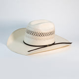 Sombrero Vaquero Tacalero de Papel de Arroz - Horma Minnick Randa Bicolor