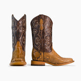 Men's Cowboy Boots Blue Tobacco