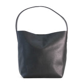 Bolso Shopper de Piel color Negro