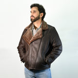 Chamarra BigHorn de Piel color Café