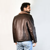 Chamarra BigHorn de Piel color Café