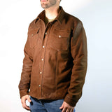 Chamarra de Piel color Café