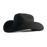Sombrero Vaquero Texana Laramie Lana Negro 100x