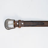 Cinturón Vaquero Tooled Miel