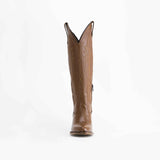 Bota Destiny Vaquera Alta para Dama Café