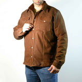 Chamarra de Piel color Café