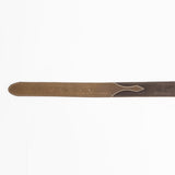 Tobacco Brown Cowboy Leather Belt