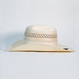 Sombrero Vaquero Tacalero de Papel de Arroz - Horma Minnick Randa Bicolor