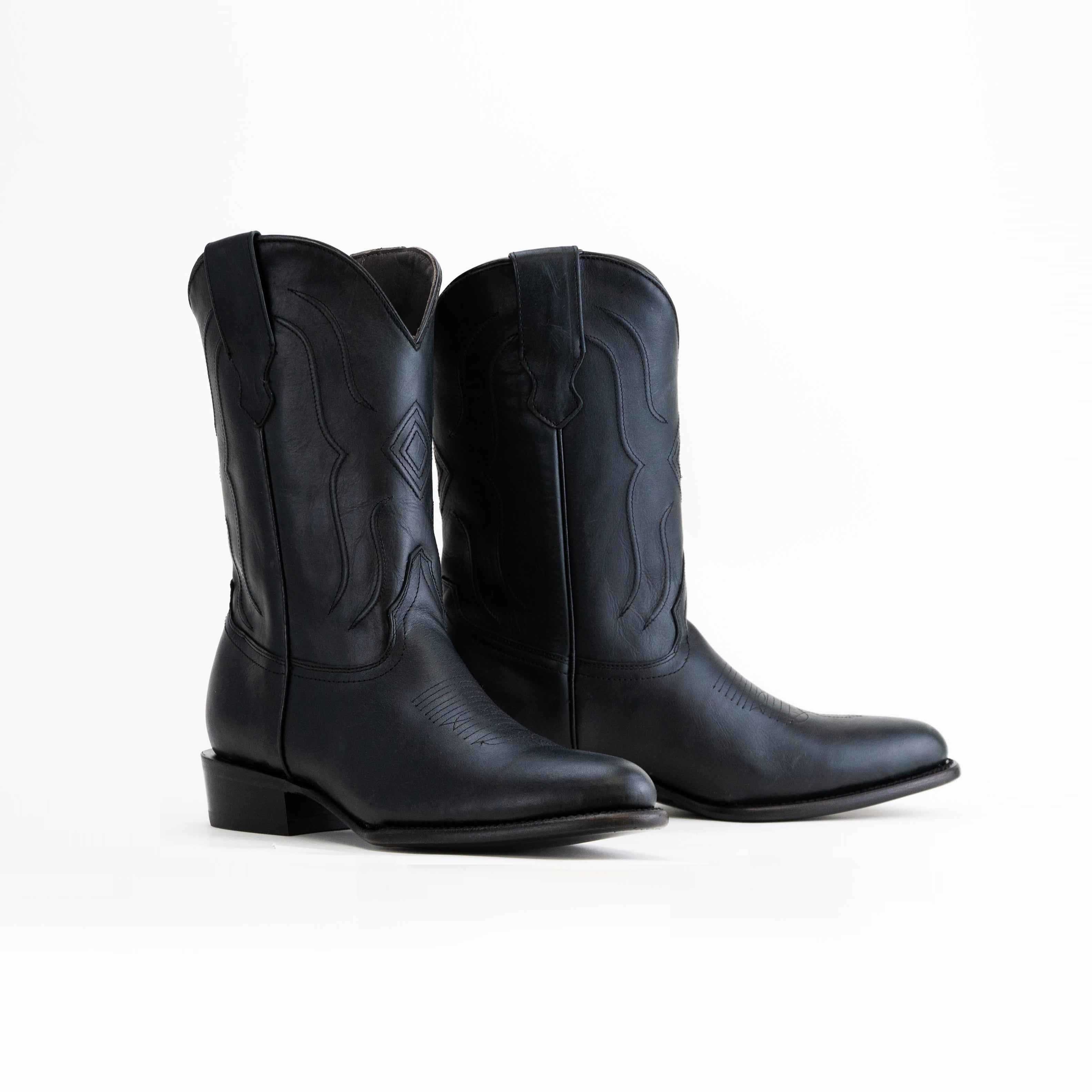 Bota Easton Vaquera Hombre Negro