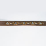 West Concho Tobacco Brown Cowboy Belt