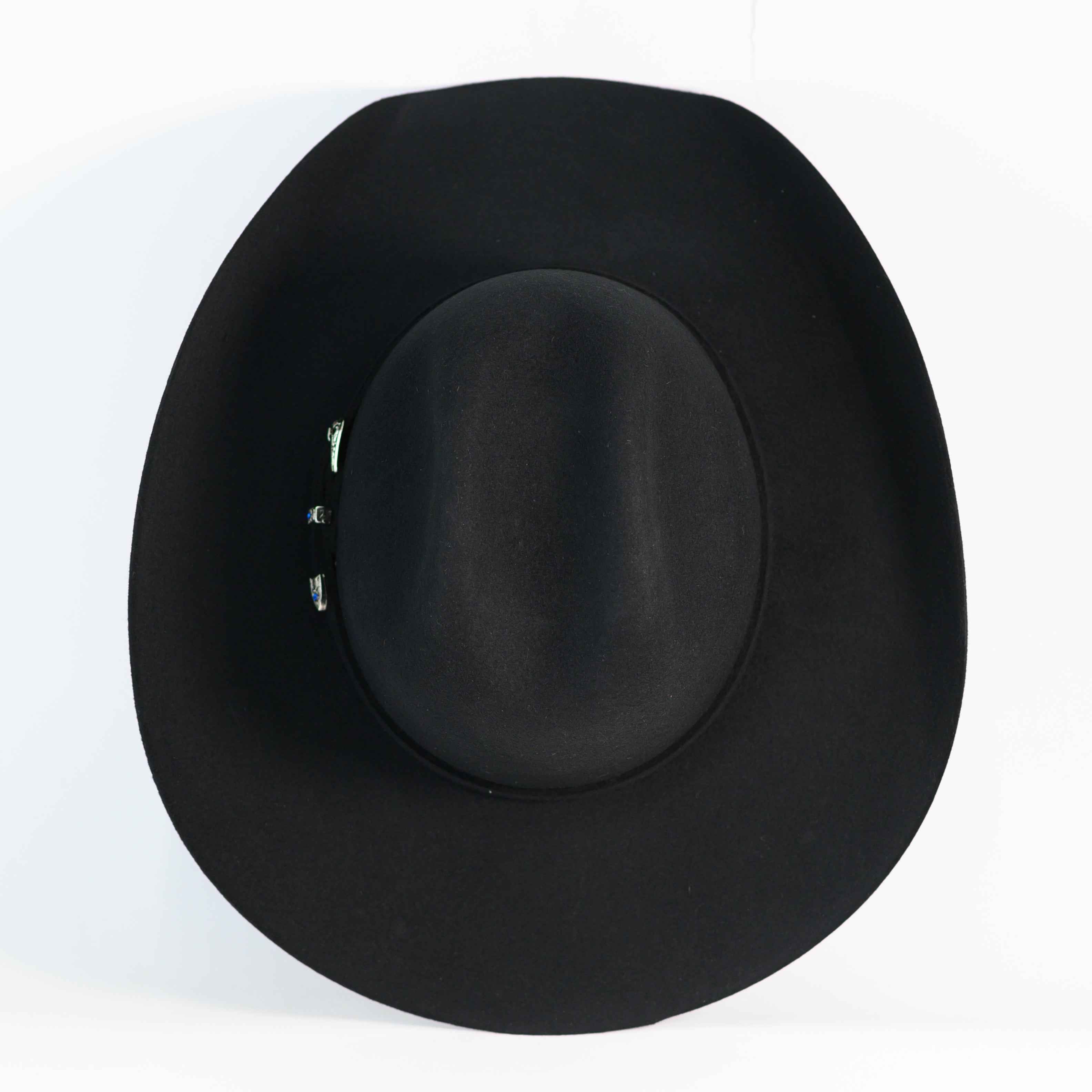 Sombrero Vaquero Tacalero Texana de Lana Negra 200x