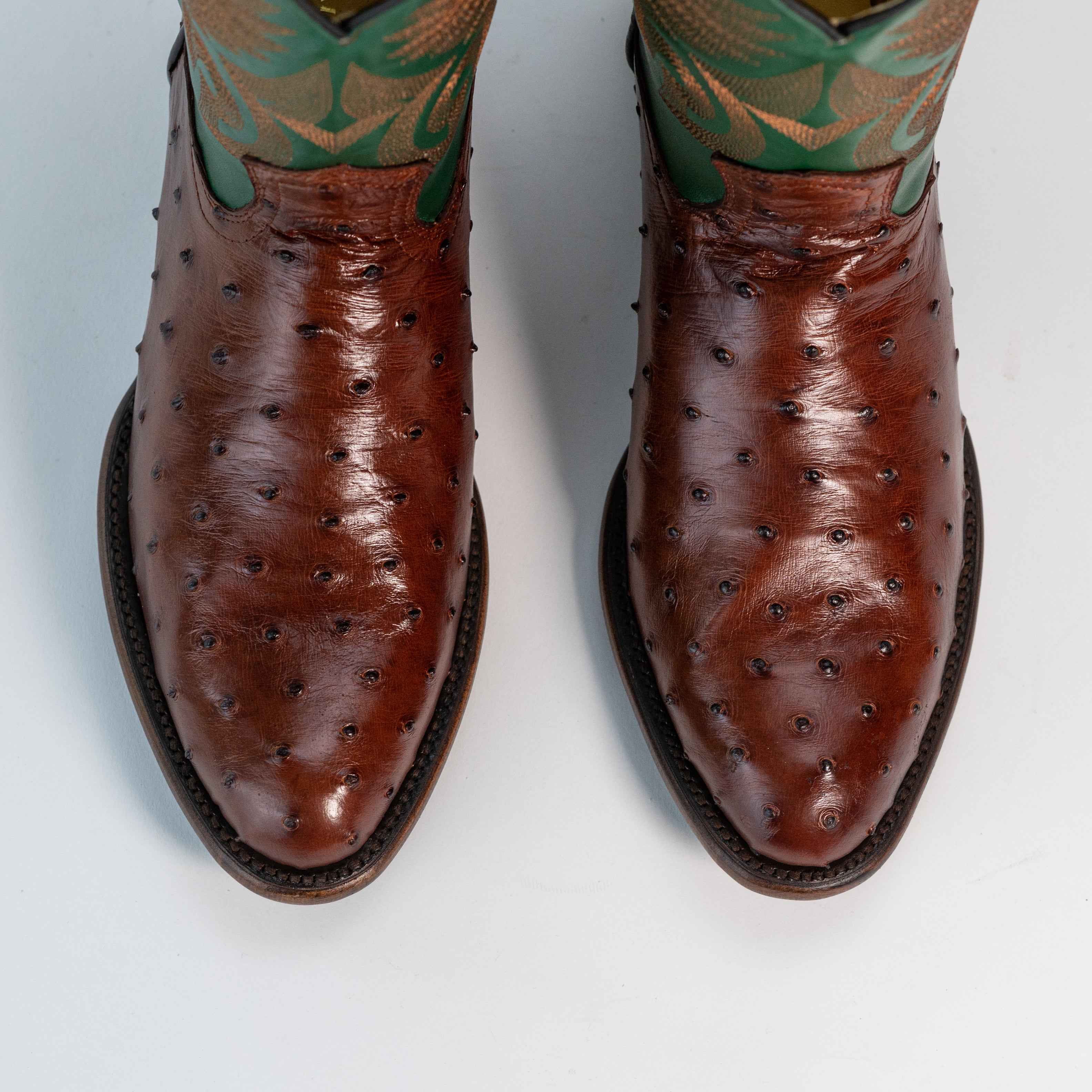Bota Vaquera Hombre Avestruz