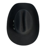Sombrero Vaquero Texana Laramie Lana Negro 100x