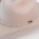 Texana Sombrero Vaquero de Lana Beige Horma Bufalo