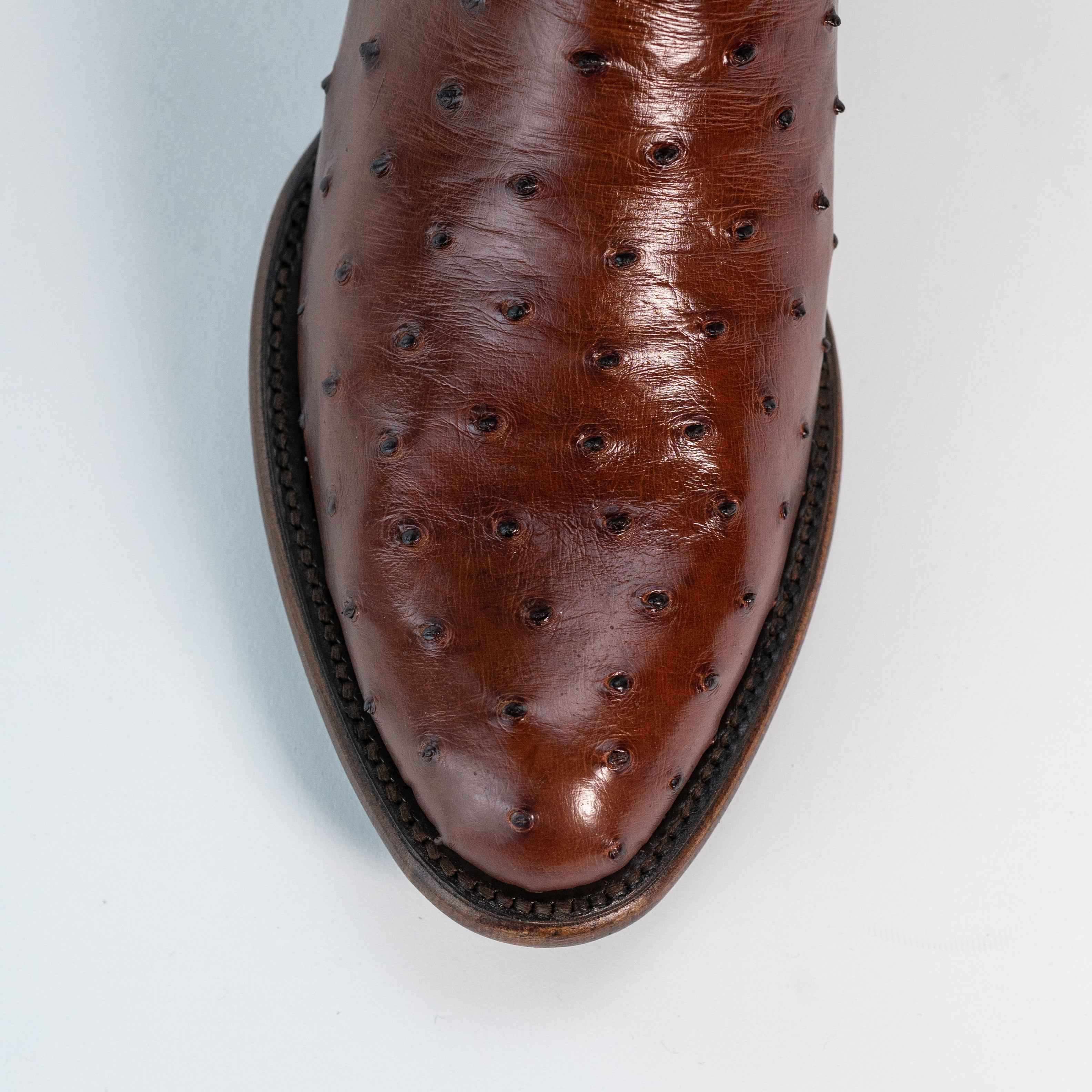 Bota Vaquera Hombre Avestruz