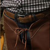 Cinturón Vaquero Café Tabaco