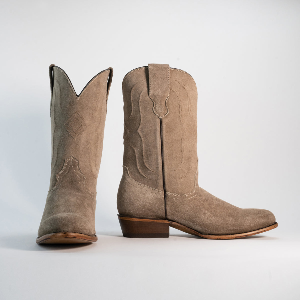 Men's Cowboy Boots Blue Tobacco