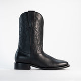 Bota Vaquera Hombre Color Negro