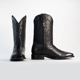 Bota Vaquera Hombre Color Negro