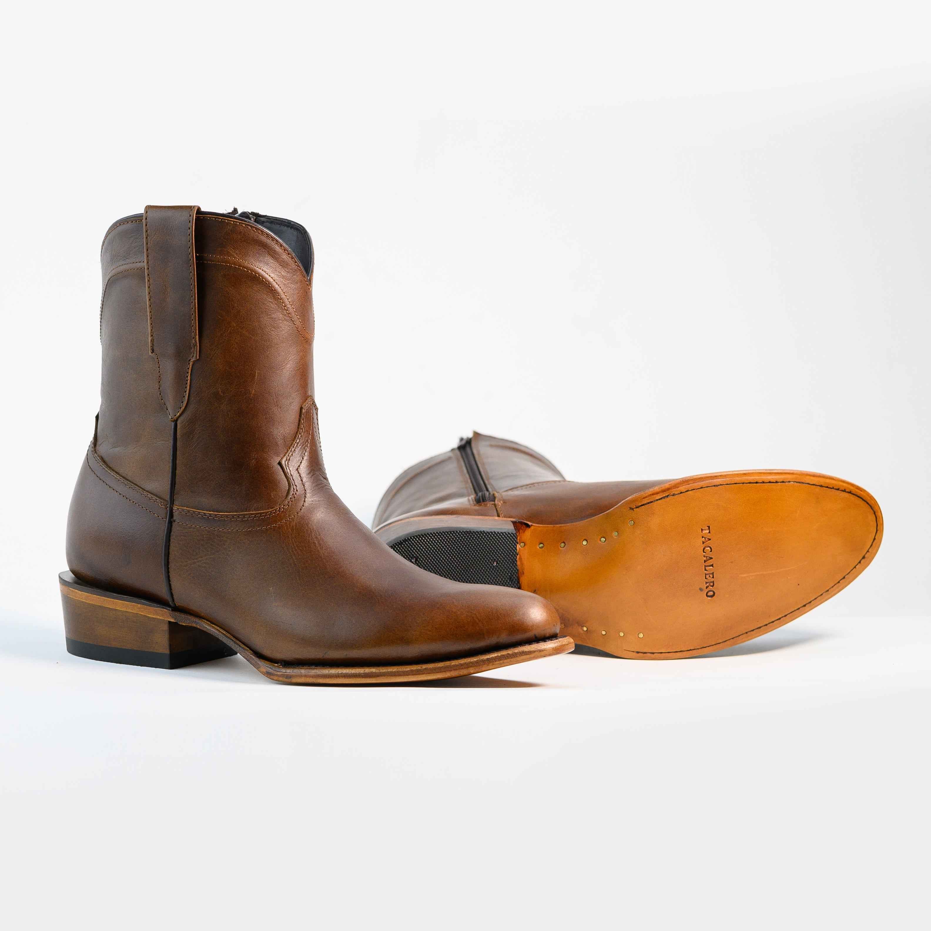 Bota Vaquera para Hombre Tyler Piel Miel