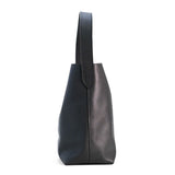 Bolso Shopper de Piel color Negro