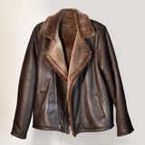 Suede Western Jacket – Chest Pockets & Cowboy Detailing