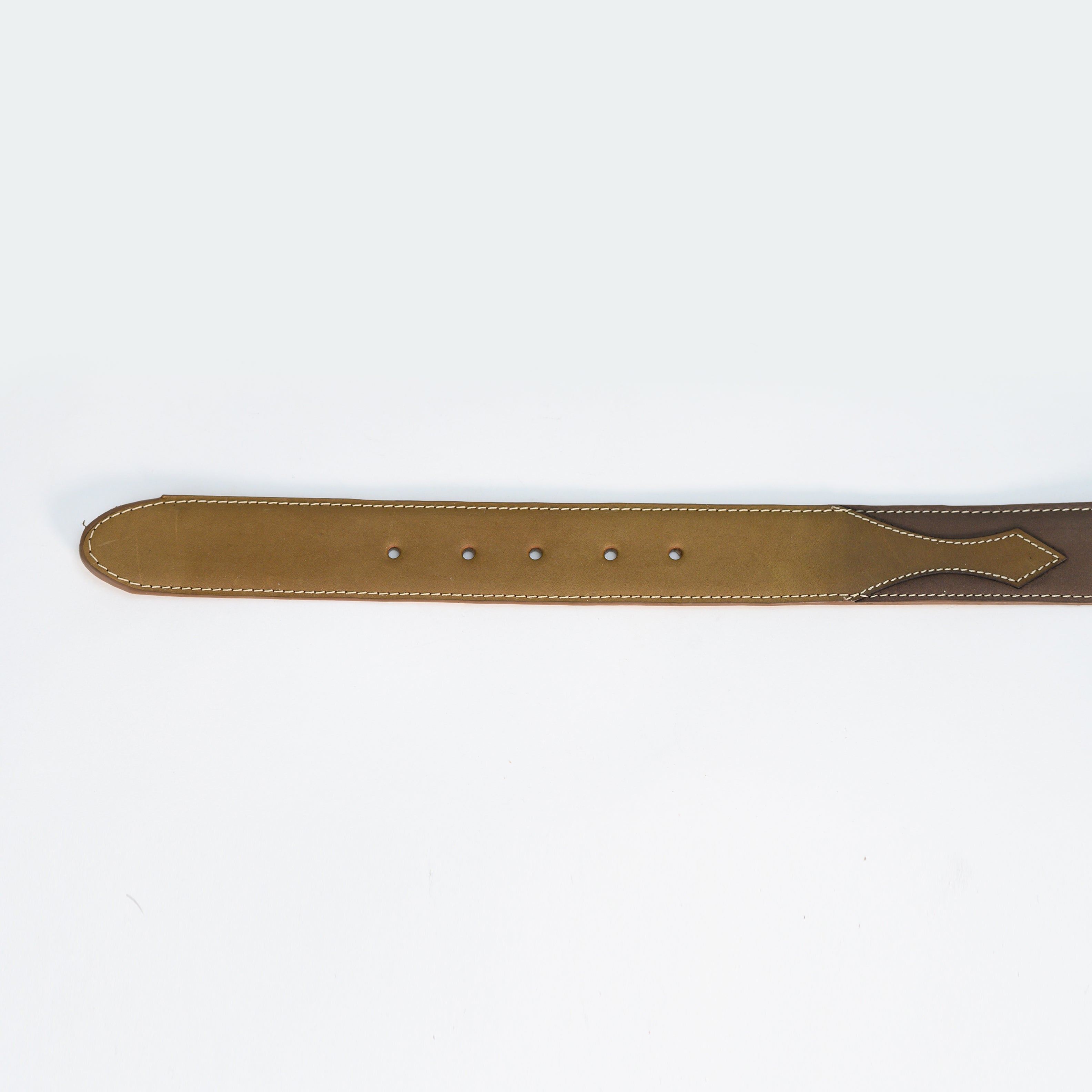 West Concho Tobacco Brown Cowboy Belt