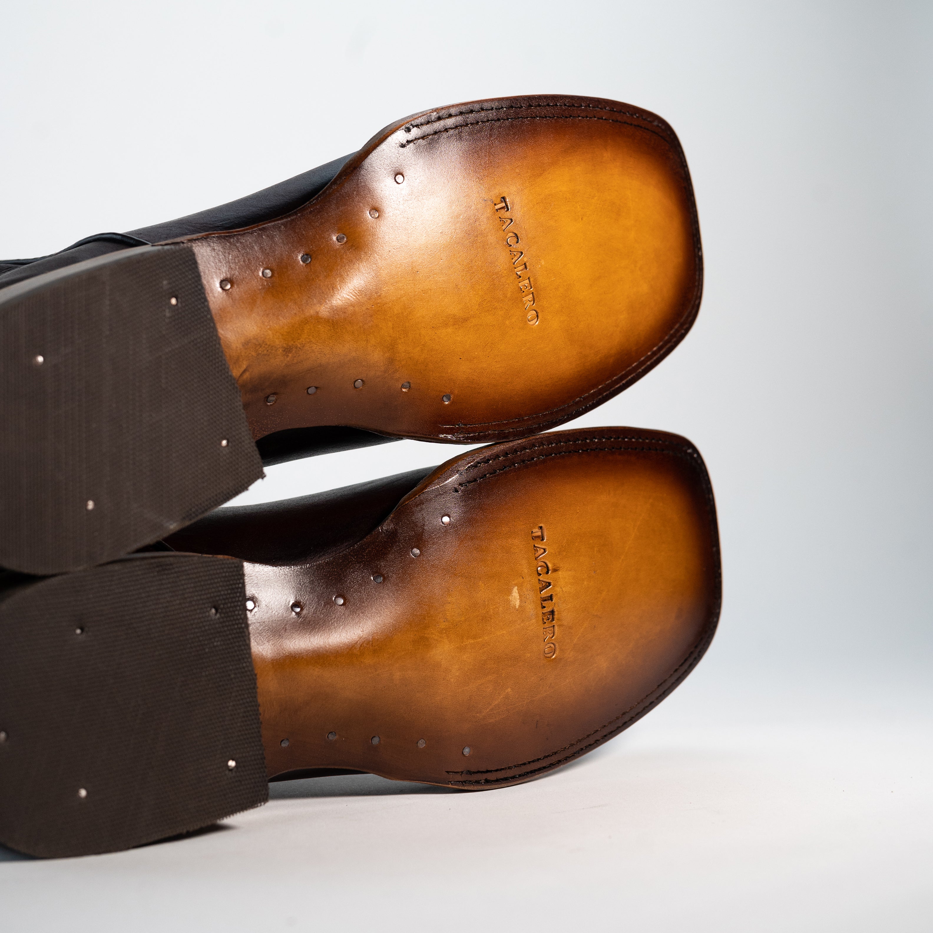 Bota Vaquera Hombre Color Café