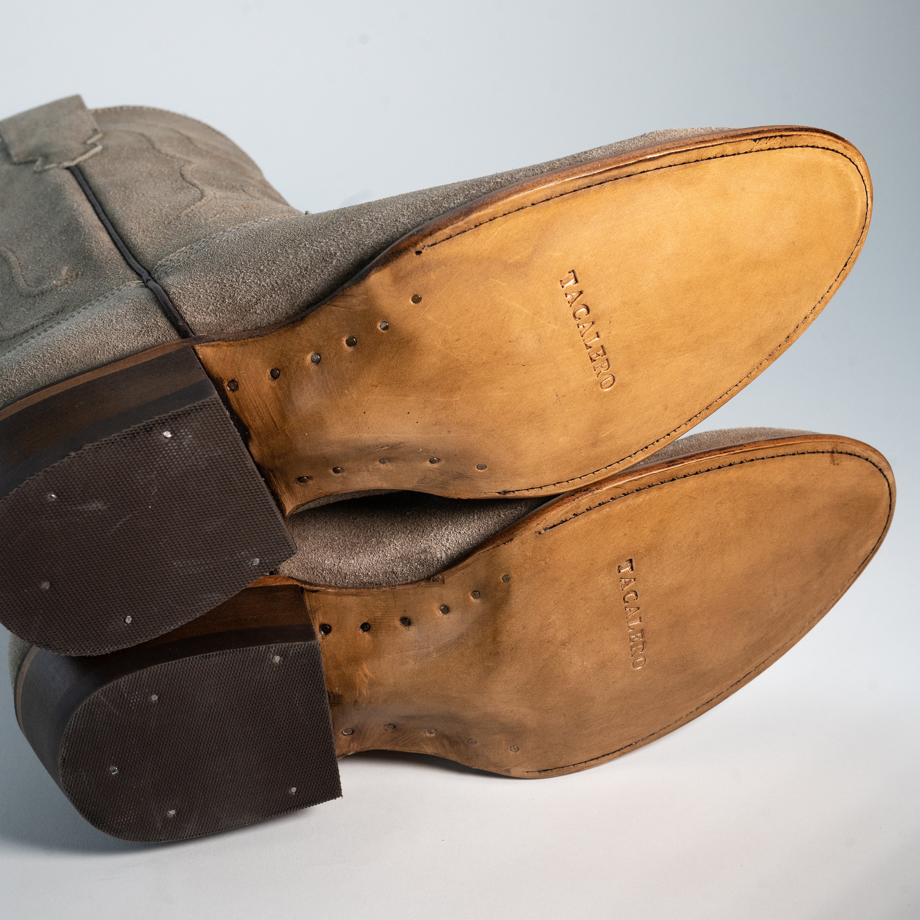 Men's Cowboy Boots Blue Tobacco