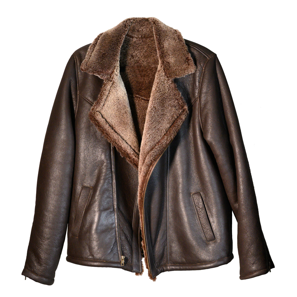Suede Western Jacket – Chest Pockets & Cowboy Detailing